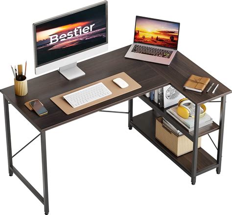 small space l shaped desk|bestier small l shaped desk.